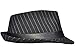 Livingston Men Women's Manhattan Short Brim Gangster Fedora Hat (Black)
