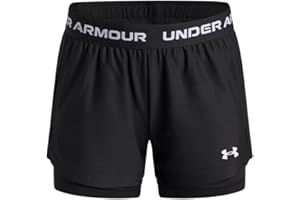 Under Armour Girls Tech Play Up 2 in 1 Shorts