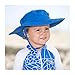Sun Protection Zone Kids UPF 50+ Safari Sun Hat, Blue Sharks, Uv Sun Protective, Lightweight, Straps, One Size