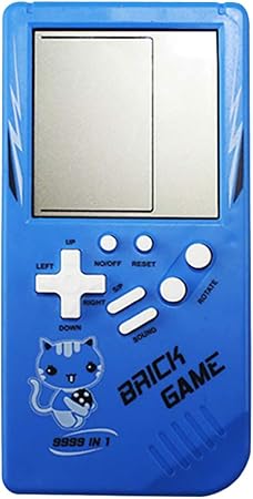 Amazon Noblik 子供のおもちゃクラシックテトリスハンドヘルド液晶電子ゲームのおもちゃ楽しいレンガのゲーム謎ハンドヘルドゲームコンソール おもちゃ赤ちゃん用 テレビゲーム 体感ゲーム おもちゃ
