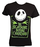 Nightmare Before Christmas Jack Skellington Logo T-Shirt