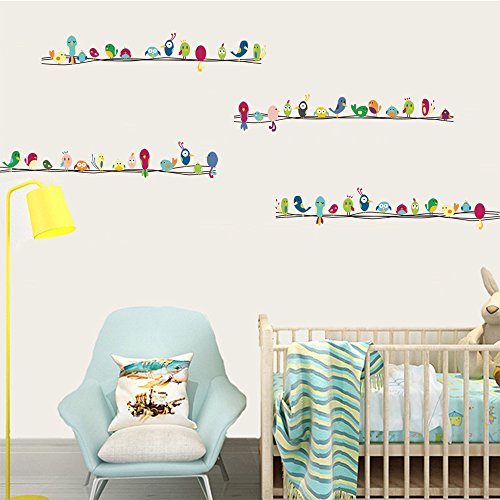 Bird Wall Decals Kritters in the Mailbox Bird Wall Decal