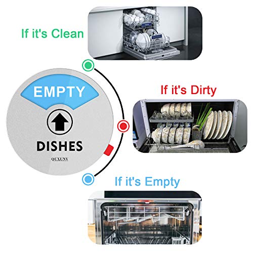 Dishwasher Clean Dirty Sign 6 Inch Big