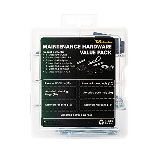 T.K. Excellent Automotive Fasteners Maintenance Hardware Value Pack