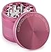 Chromium Crusher 2.2 Inch 4 Piece Tobacco Spice Herb Grinder - Pink