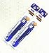 Pilot Frixion Ball Slim Gel Ink Pen Refill-0.38mm-blue-pack of 3x2pack Value Set