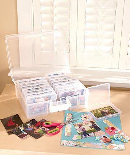 Christmas Photo Organizer Case Holiday Gift Idea Sort & store 1,600 photos! by ALSS