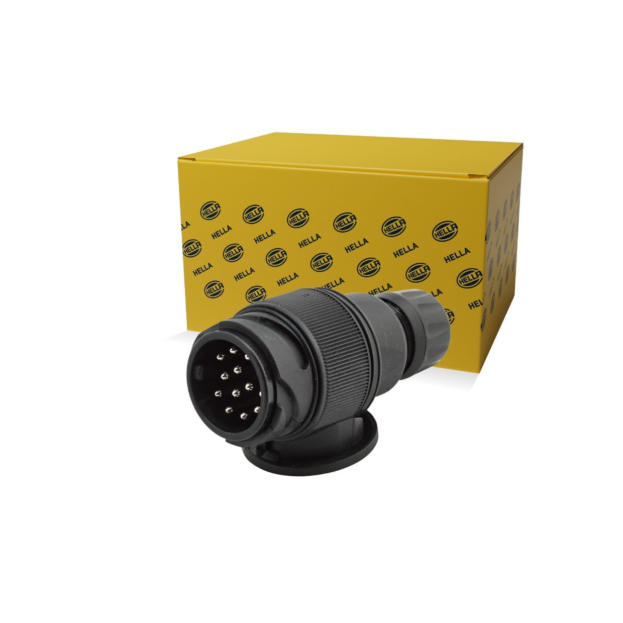 HELLA 8JA 005 951-001 Plug - 12V - 13-pin connector - Plug: Screw Contact