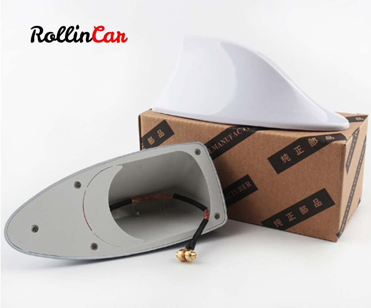 Antenna A Pinna Di Squalo Auto - Universale In Fibra Di Carbonio | Migliora Segnale FM/AM E GPS