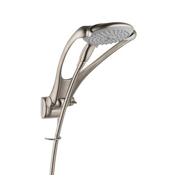 Hansgrohe 28110821 Raindance Allrounder AIR, Brushed Nickel Hand Held Showerheads