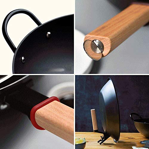 XLEVE Wok Nonstick DieCasting Aluminum Dishwasher Safe Scratch
