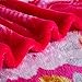 JML Luxury Flannel Fleece Blanket - Printed Warm Fuzzy Ultra Plush Lightweight Couch Bed Blanket All Season (King, Flower Blossom)