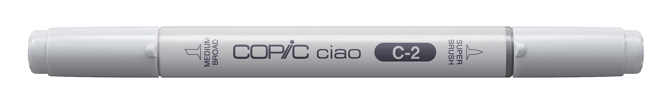 Copic Ciao Coloured Marker Pen - (C-2) Cool Gray No.2, For Art & Crafts, Colouring, Graphics, Highlighter, Design, Anime, Professional & Beginners, Art Supplies & Colouring Books — image 1