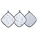 ideal baby by the makers of aden + anais washcloth 3 Pack, Set sail