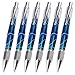 Legacy Woodturning, Hexagonal Click Pen Kit - Chrome, 6 Pack