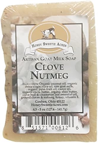 Honey Sweetie Acres Goat Milk Soap, Clove Nutmeg
