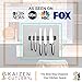 Kaizen Cutlery Magnetic Knife Strip For Refrigerator With Adhesive Backing, 13 Inch Magnetic Knife Holder and Storage, Multi Purpose Functionality Knife Magnet
