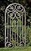 H Potter Garden Trellis for Climbing Plants Metal Wrought Iron Outdoor Wall Panel for Vines Flowers