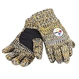NFL Pittsburgh Steelers Peak Glove, Black