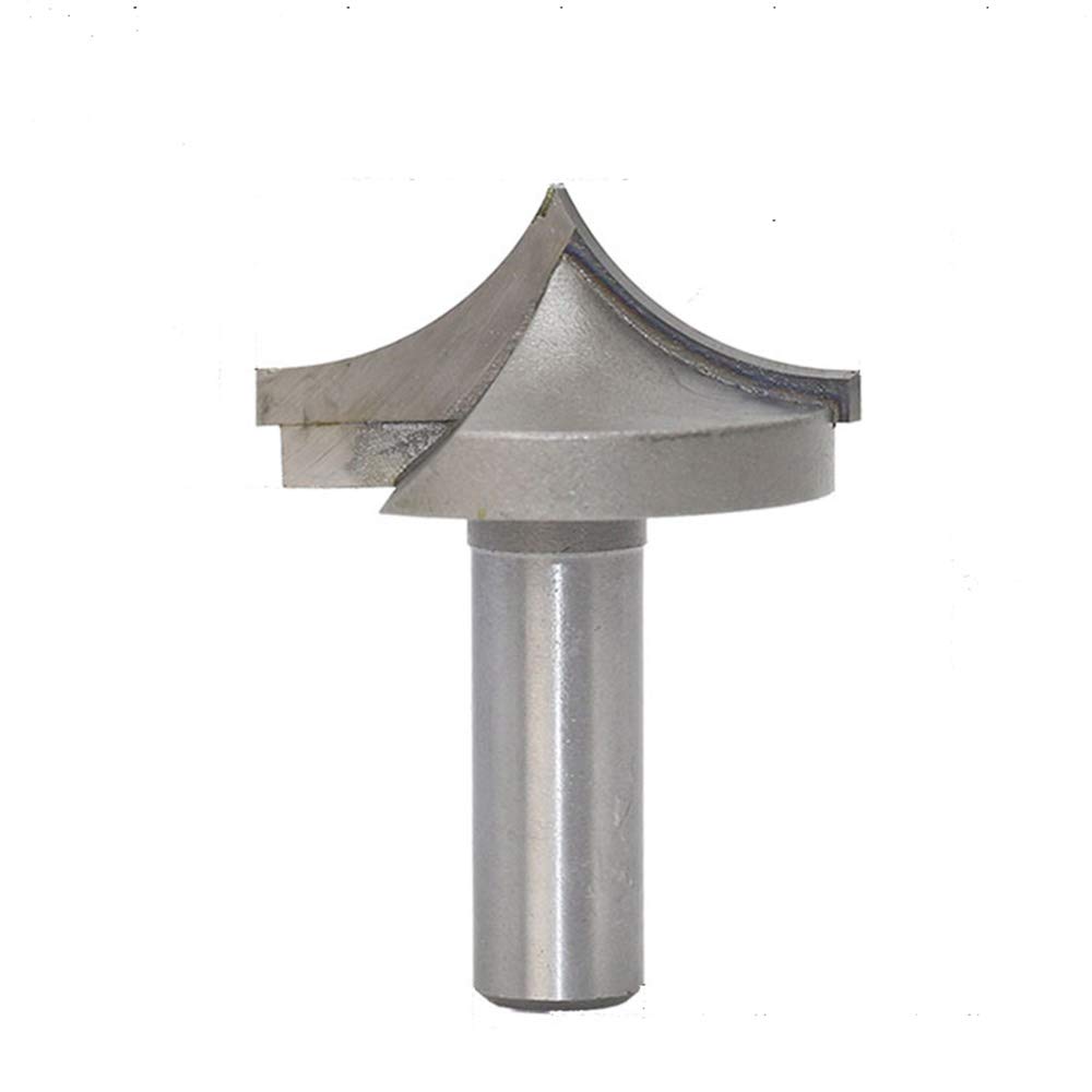 Router Bit 1/2 1/4 Shank Cutter Carbide Tipped Round Over Corner Bits 18 Sizes for Woodworking Milling Cutter Tool