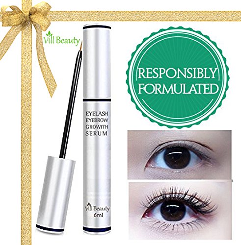 [2017 premium] large 6 ml eyelash growth serum & ey…