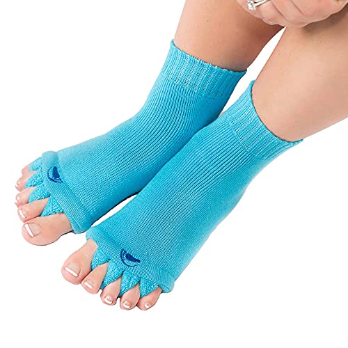 Original Foot Alignment Socks Blue (Womens 10+/Mens 9+) Happy Feet