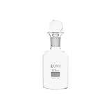 EISCO Labs 125ml B.O.D. borosilicate glass bottle