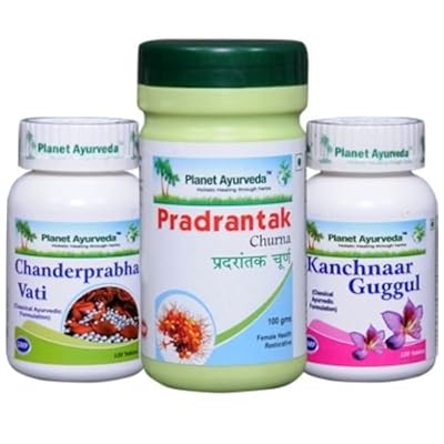 Anti-Ovarian Cyst Pack - Ayurvedic remedy by Planet Ayurveda - US seller