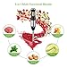 HOMIEE Hand Blender, Multi-Purpose 5-in-1 Immersion Blender Stick with 15-Speed Control and Turbo for Baby Food & Kitchen Use, Including Stainless Chopper, Egg Whisk, 800ML BPA-Free Beaker & Storage Bracket, Black