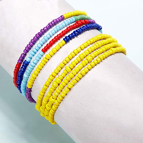 image for Norme Summer Jewelry Waist Bead Set, Colorful Waist Bead, Belly Bead, 