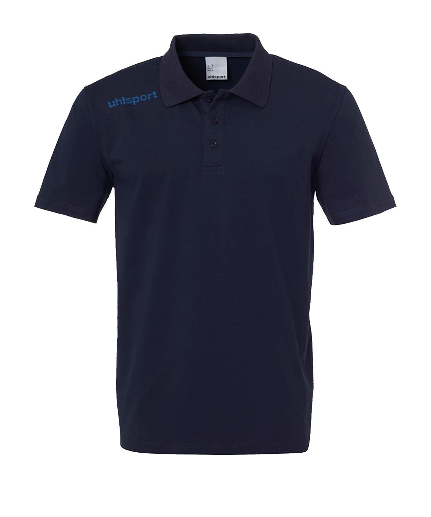uhlsport Essential Men's Polo Shirt, Mens, Men's Polo Shirt, 100221012, Navy, L