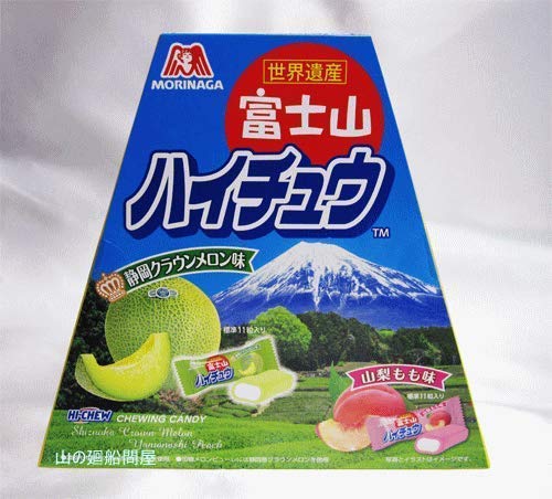 [중부지방 한정] 후지산 하이츄 (야마나시 복숭아 맛・시즈오카 크라운 멜론 맛)