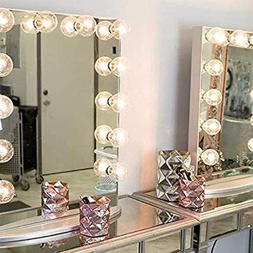 Impressions Hollywood Glow XL Vanity Mirror with 12 Clear LED Bulbs