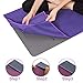 Heathyoga Non Slip Yoga Towel, Exclusive Corner Pockets Design, Microfiber and Silicone Coating Layer, Free Carry Bag and Spray Bottle, Perfect for Hot Yoga, Bikram and Pilatesthumb 3