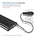 UNU Superpak i8 20800mAh Quick Charge 3.0 Portable Charger, 2.4A Output, uSmart Technology, Compatible with All Versions of Qualcomm Quick Charge, for Samsung, iPhone, iPad and More