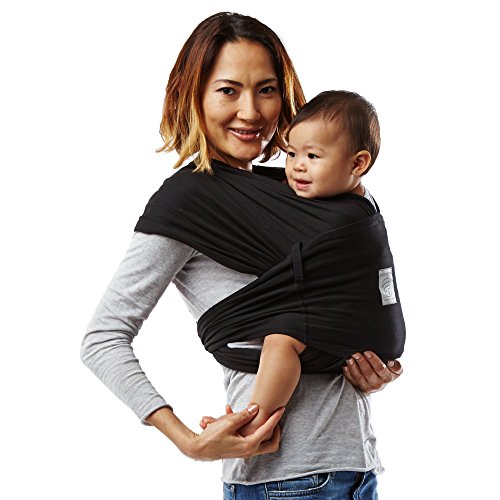 Baby K'tan Original Baby Carrier, Black, X-Small