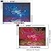 UPINS 2 Pack 5D DIY Diamond Painting by Number Kits，Night Sky(16X12inch/40X30CM)
