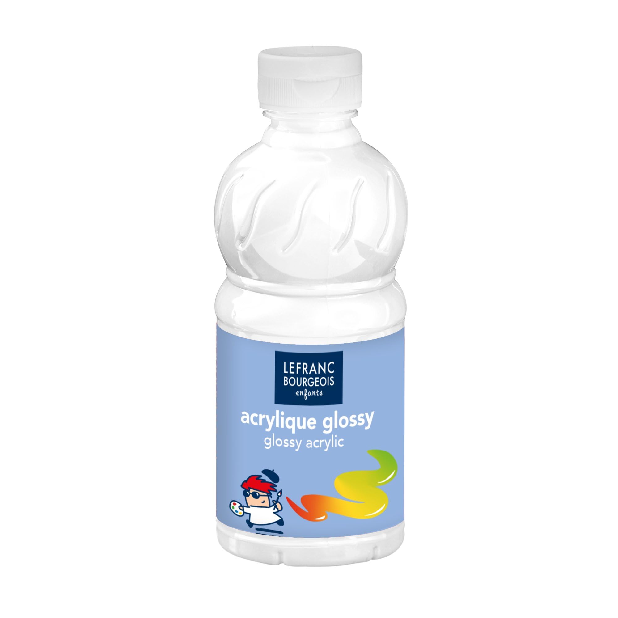 Lefranc Bourgeois - Glossy liquid acrylic for children- 250 ml White