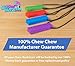 Chew Chew Sensory Lego Teether Necklace 4-Pack – Best for Autism, Biting and Teething Kids – Durable and Strong Silicone Chewy Toys - Chewing Pendant for Boys & Girls - Fidget Chewlery Necklaces