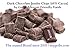 Gerbs Jumbo Dark Chocolate Chunks 2 lbs. | Semi-Sweet, No Additives, Resealable Bag | Bold Flavor & Texture | Top 14 Allergen-Free