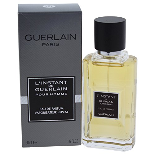 Guerlain L Instant De Guerlain Pour Homme Eau De Parfum Spray for Men, 1.6 Ounce