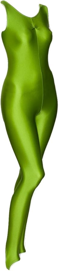 lime green catsuit