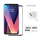 LG V30 Screen Protector, blockone Premium Tempered Glass 3D Full Coverage Screen Protector For LG V30 [9H Hardness] [Anti-Fingerprint] [High Responsivity] [Bubble Free]