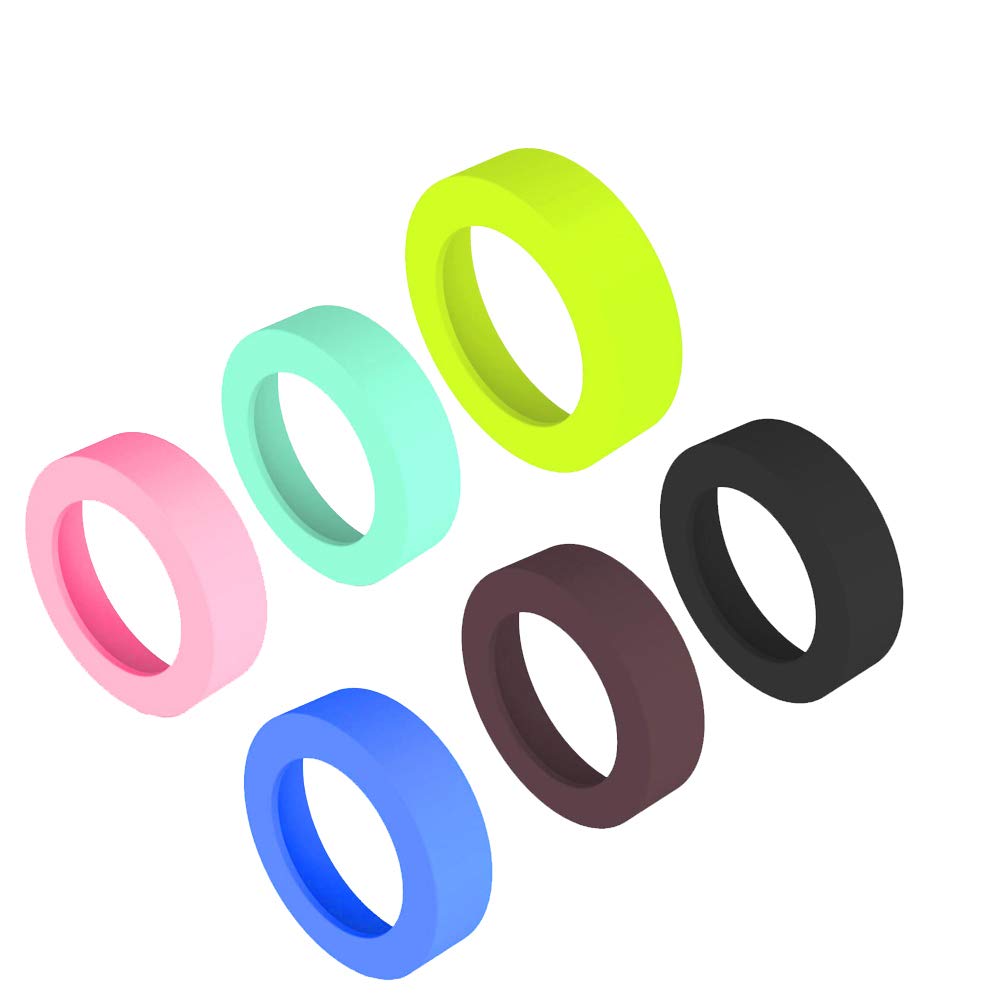 Photo 1 of Gteller 6 PCS Eco-Friendly Non-Slip Silicone Coaster for 20 oz, 30 oz Tumbler (6color/pcs 70mm)