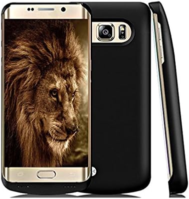 S6 Battery Case,Southlight Ultra Slim Charging Case 4200mAh Extended Portable Charger Case Rechargeable Power Pack Juice Bank For Samsung Galaxy S6(Black)