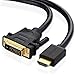 UGREEN High Speed HDMI Male to DVI 24+1 DVI-D Male Adapter Video Cable Gold Plated Support 1080P for HDTV, Plasma, DVD and Projector ,5m/ 15ft