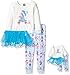 Dollie & Me Girls' Ice Skater Tutu Snugfit Sleepwear Set