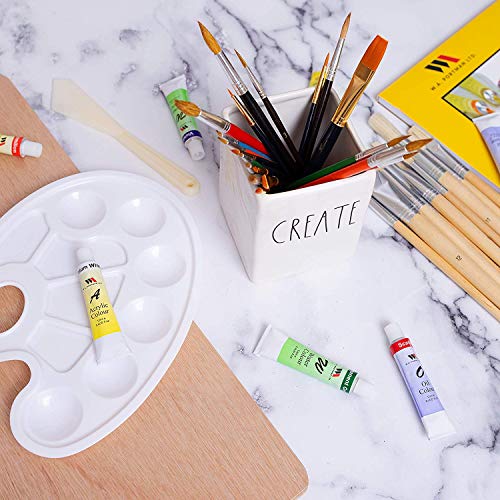 WA Portman Complete Paint Set with Professional Paint Easel for Adults