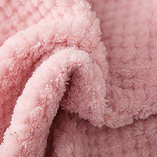 YALANK 4pcs Cleaning Cloth Kitchen Towels Hangable Coral Velvet Wipes Reusable Household Dish Cloth Towel for House Furniture Table Kitchen Dish Window Glasses