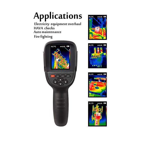 Infrarot-Wärmebildkamera mit 220 x 160 IR-Auflösung, Handheld-Wärmebildkamera mit 35200 Pixeln, Infrarot-Thermometer mit… – Bild 7